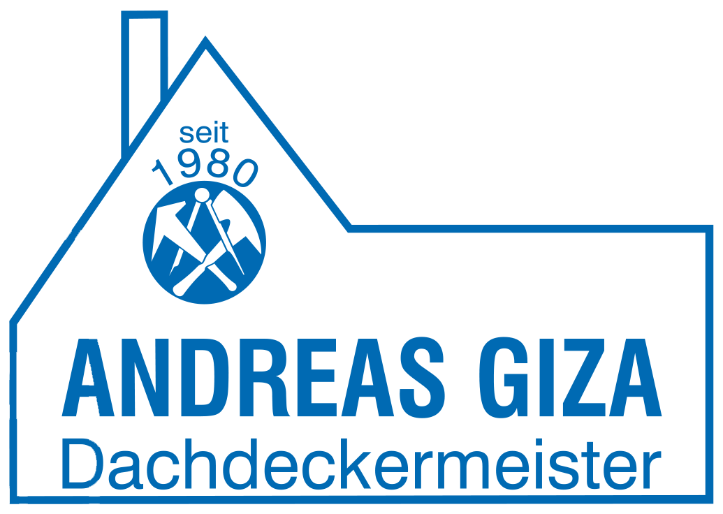 Logo Dachdeckermeister Andreas Giza blau